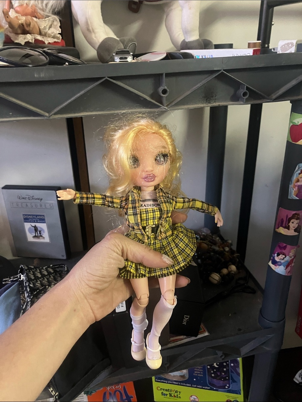 Bratz X Clueless Yellow Plaid Doll Outfit Alicia silverstone